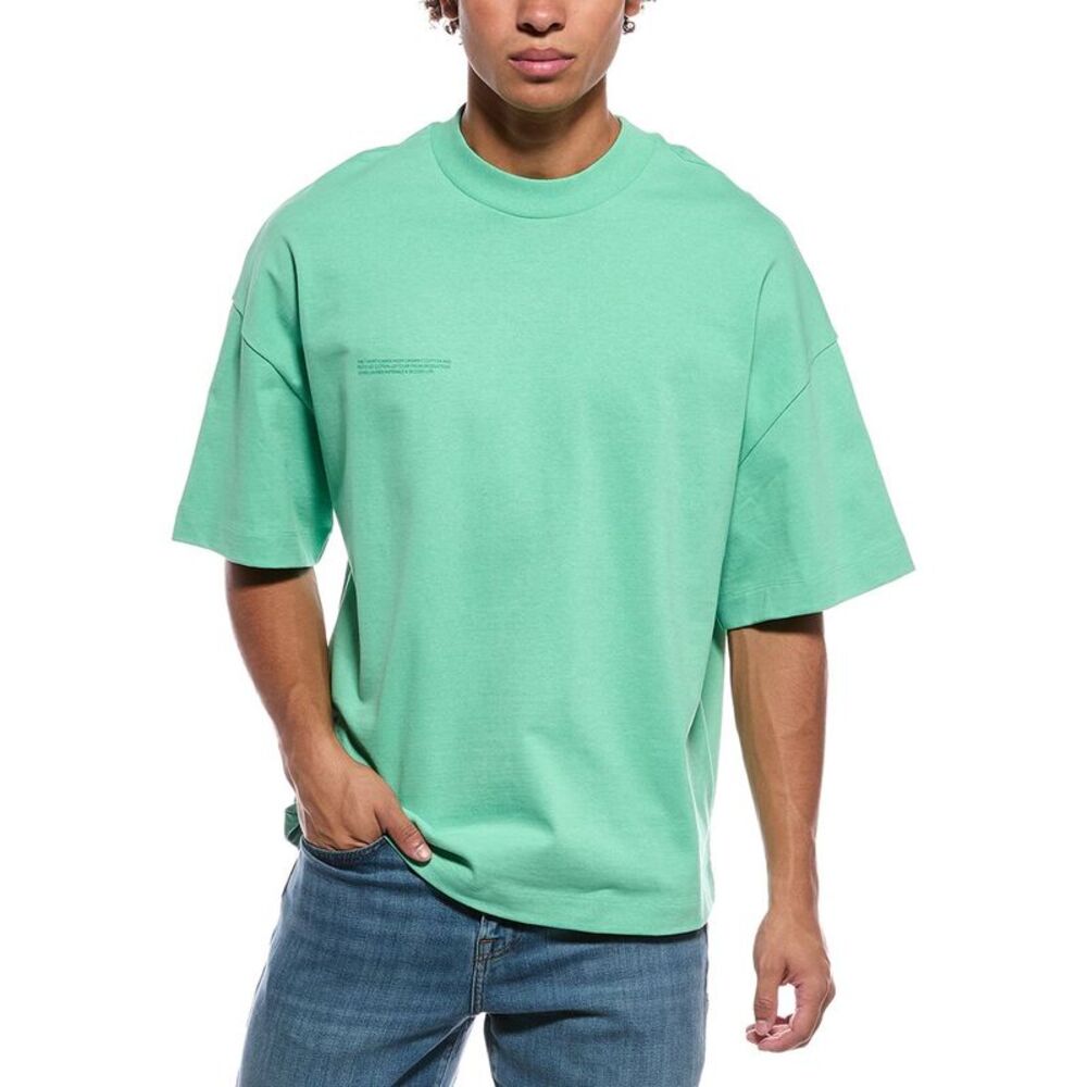 Pangaia Mens  T-Shirt, Green